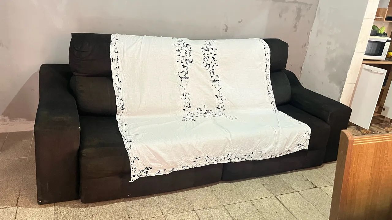 VENDO SOFÁ 4 LUGARES - Foto 2