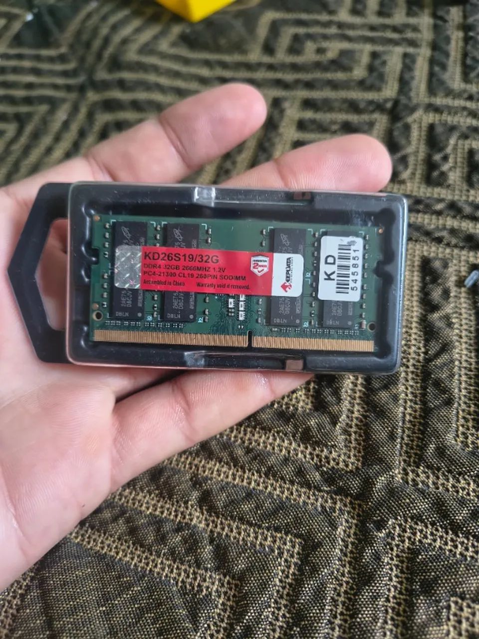 Memória ram 32gb DDR4 NOTEBOOK  - Foto 2