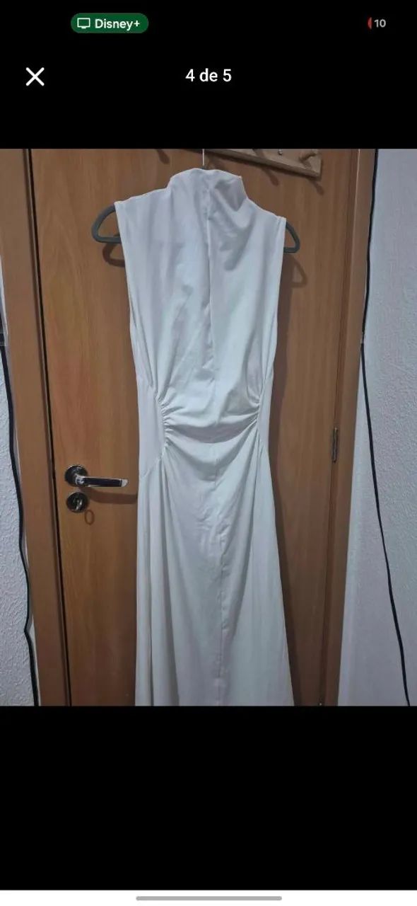 Vestido Midi Branco - Foto 4