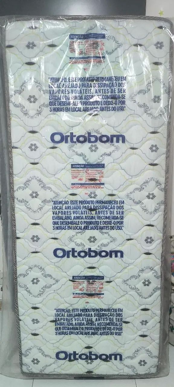 Colchão Ortobom Solteiro 18x188x78cm