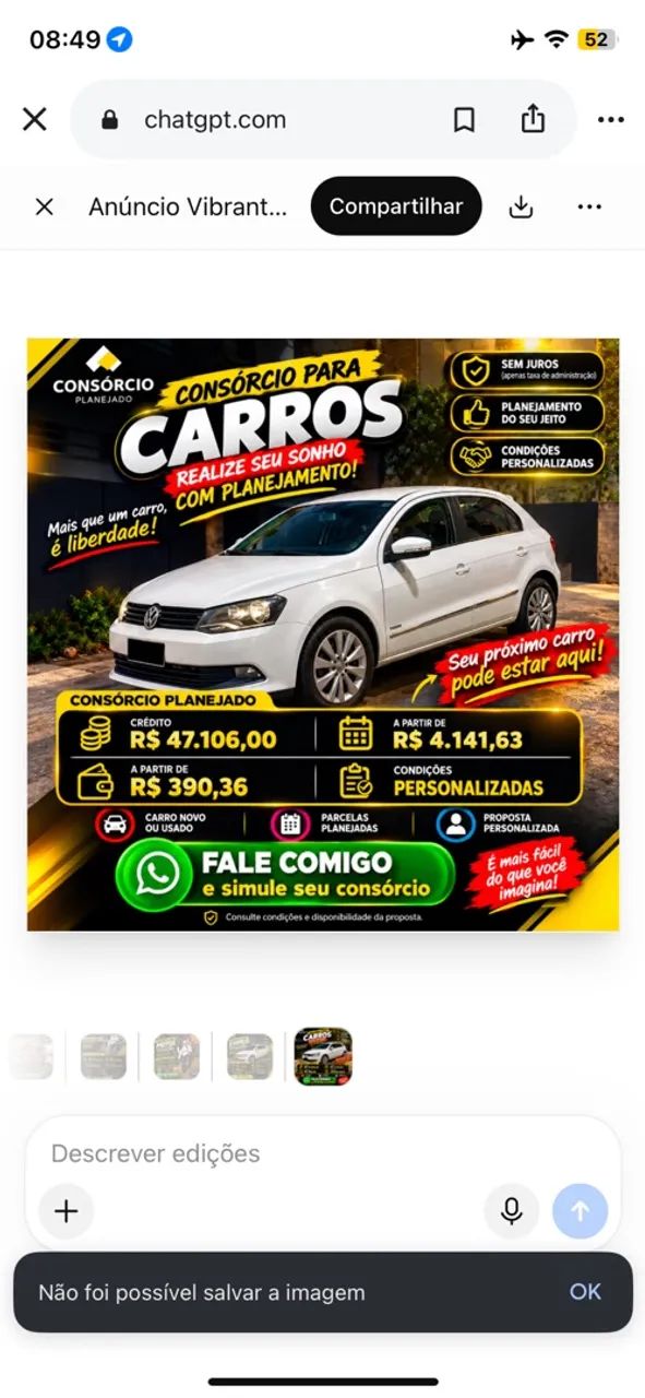 Adiquira já seu carro pelo consórcio 