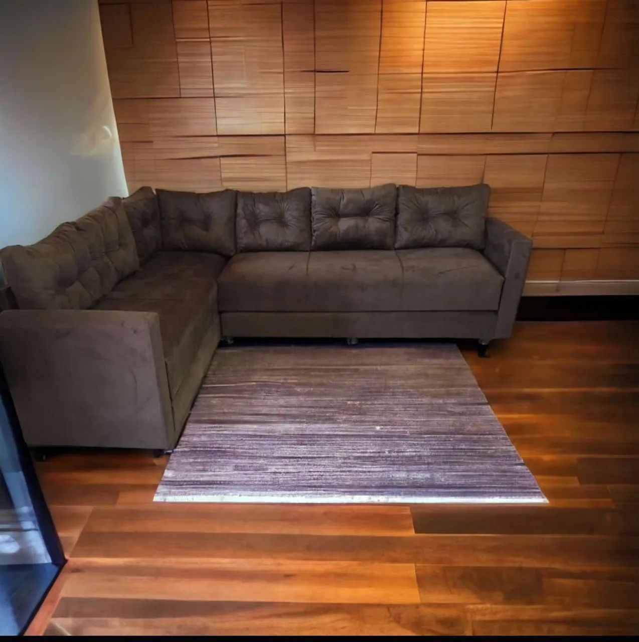 SOFÁ DE CANTO GRANDE, se Transforma 4 CAMAS! - Foto 3