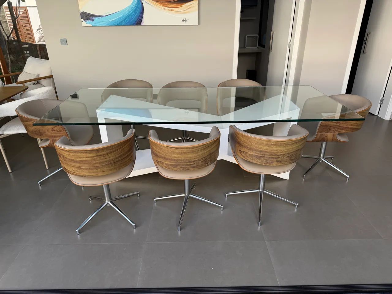 Mesa de Jantar com cadeiras - Foto 5