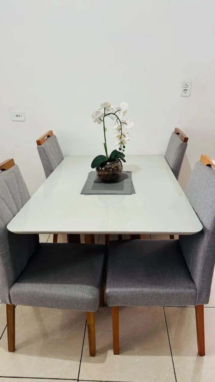 Mesa de Jantar 4 cadeiras  - Foto 3