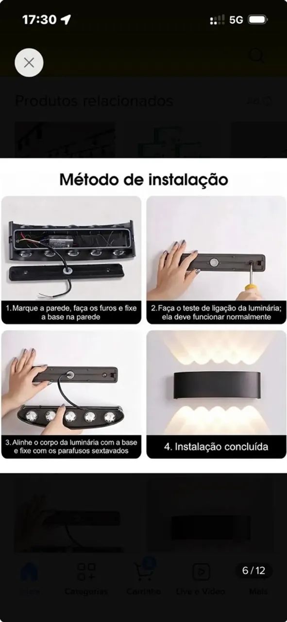 Luminária  - Foto 5