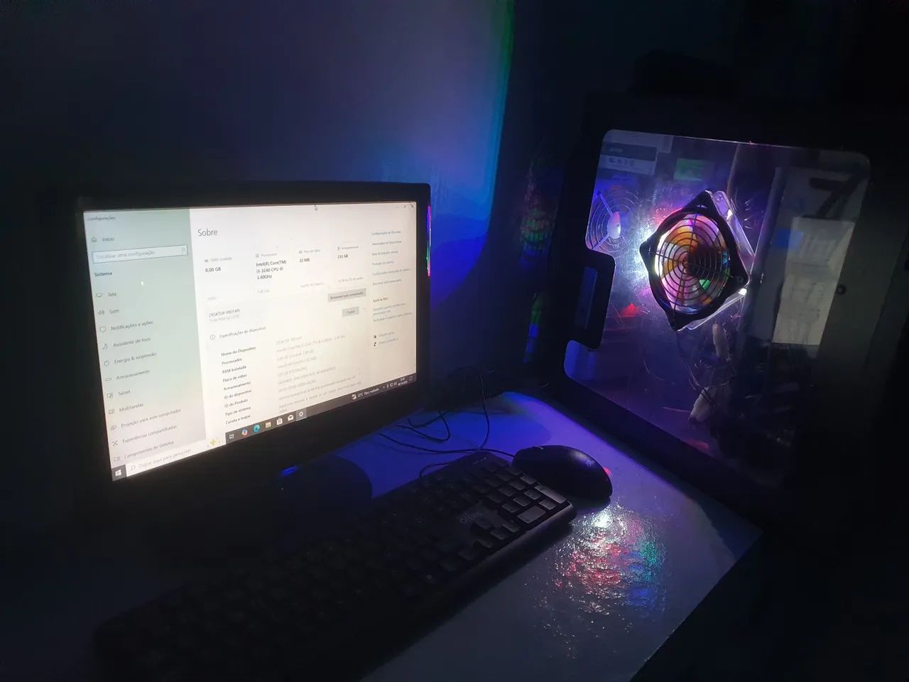 Computador i3 3240 8gb de ram