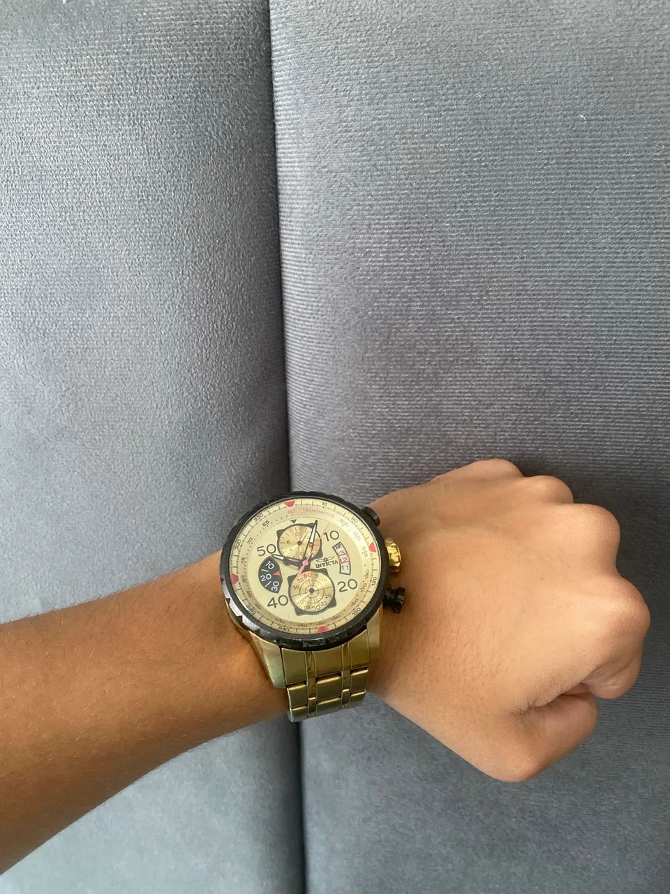 Relógio invicta Aviator original (usado) - Foto 4