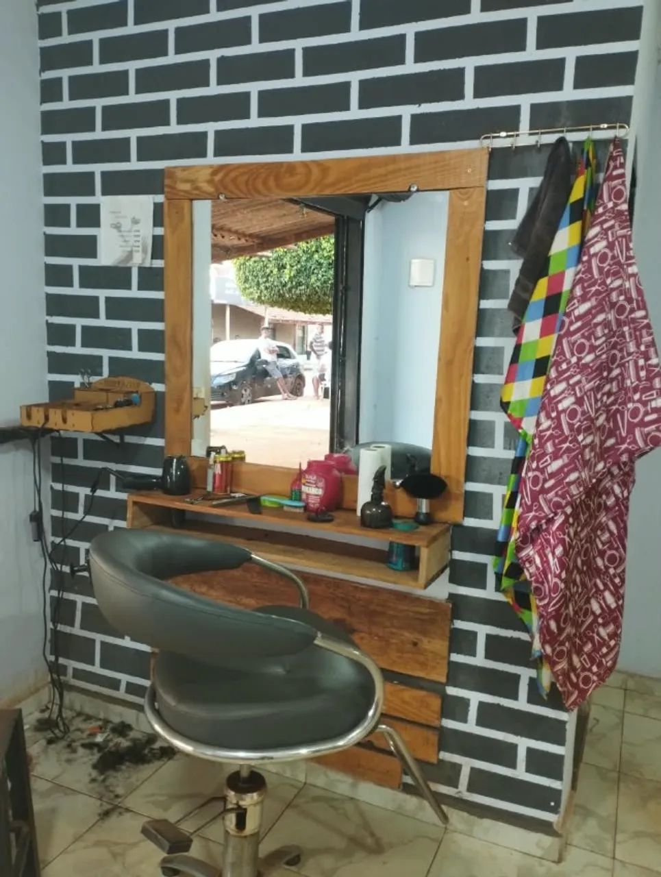 Móveis de barbearia 