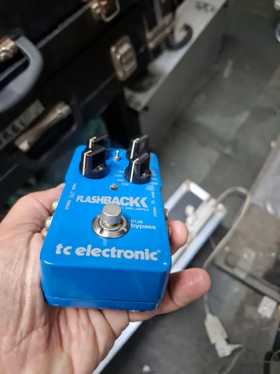 Pedal Flashback Delay com caixa , trocas.  - Foto 4