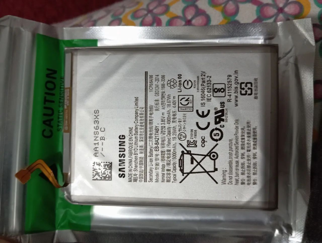 Vendo Bateria nova lacrada