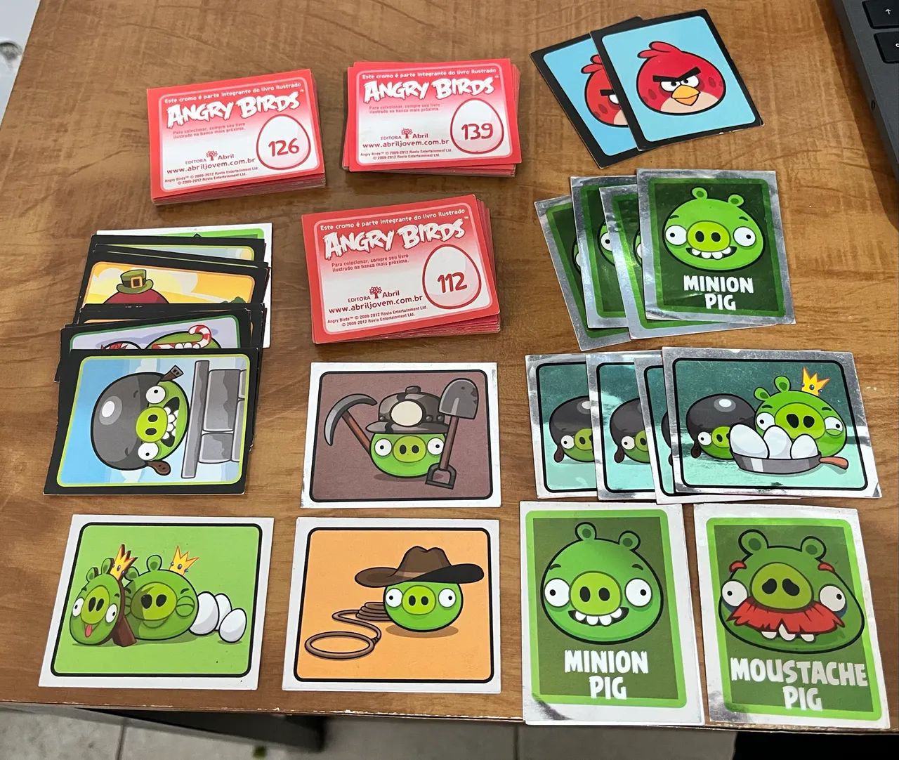 Figurinhas Angry Birds - 2009
