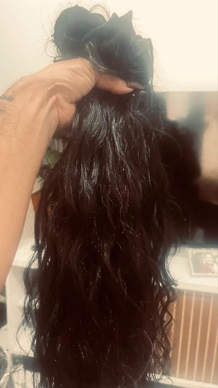 Cabelo humano  já tecido  - Foto 2
