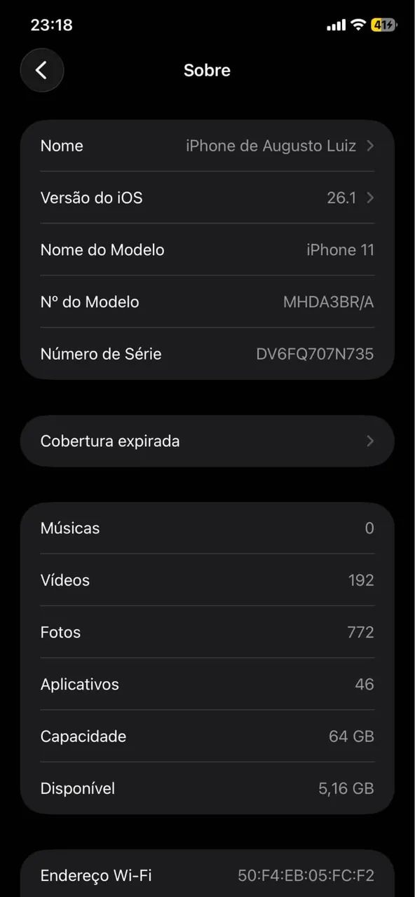 iPhone 11 64GB - Com caixa