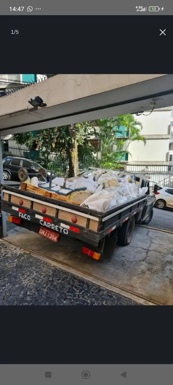 Retiradas de entulhos e podas 