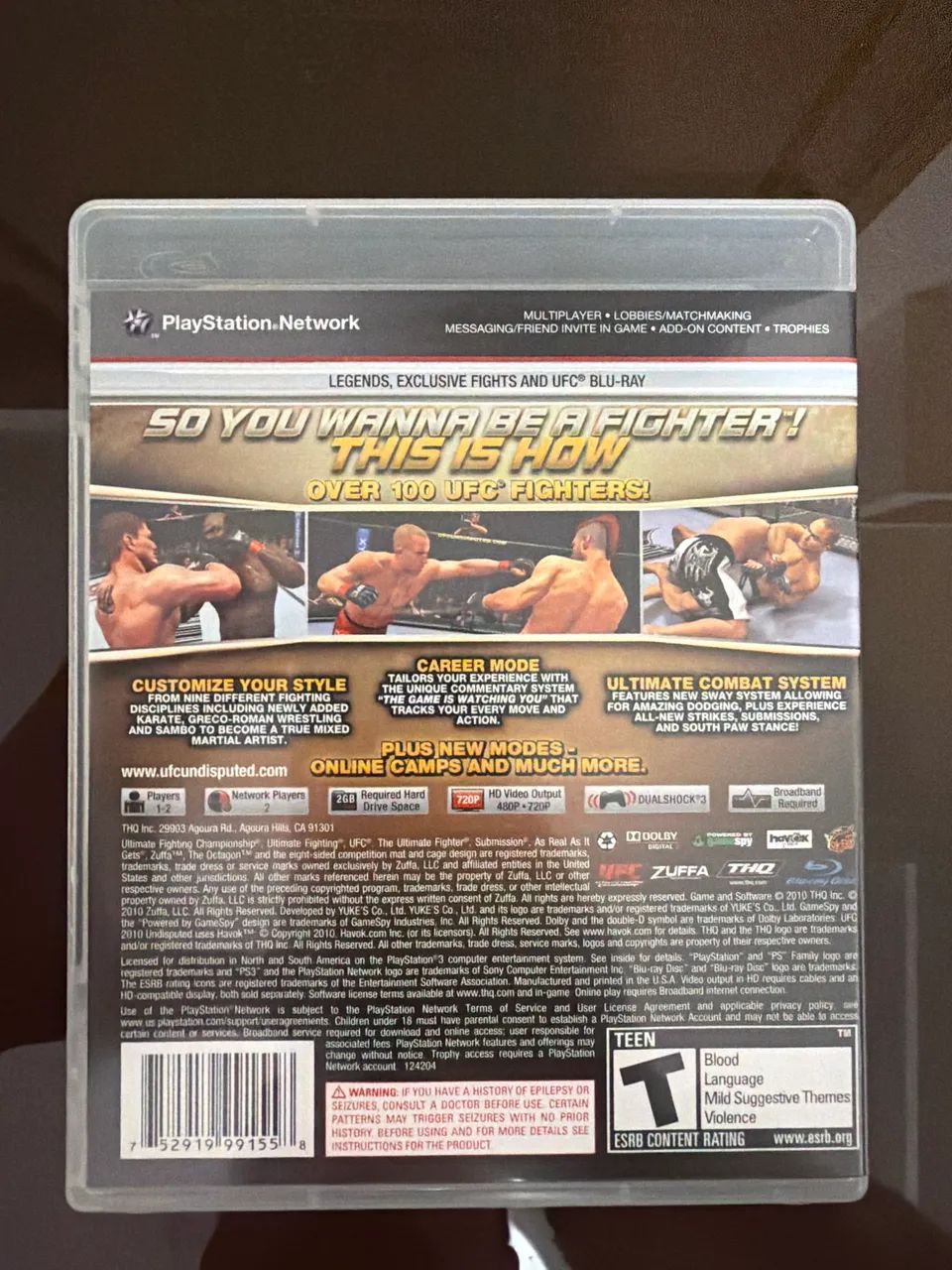 PS3  UFC Undisputed 2010 - Foto 2