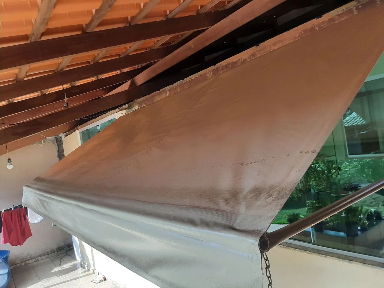 Toldo Retratil 3.45 de largura por 1.90 de altura - Foto 3