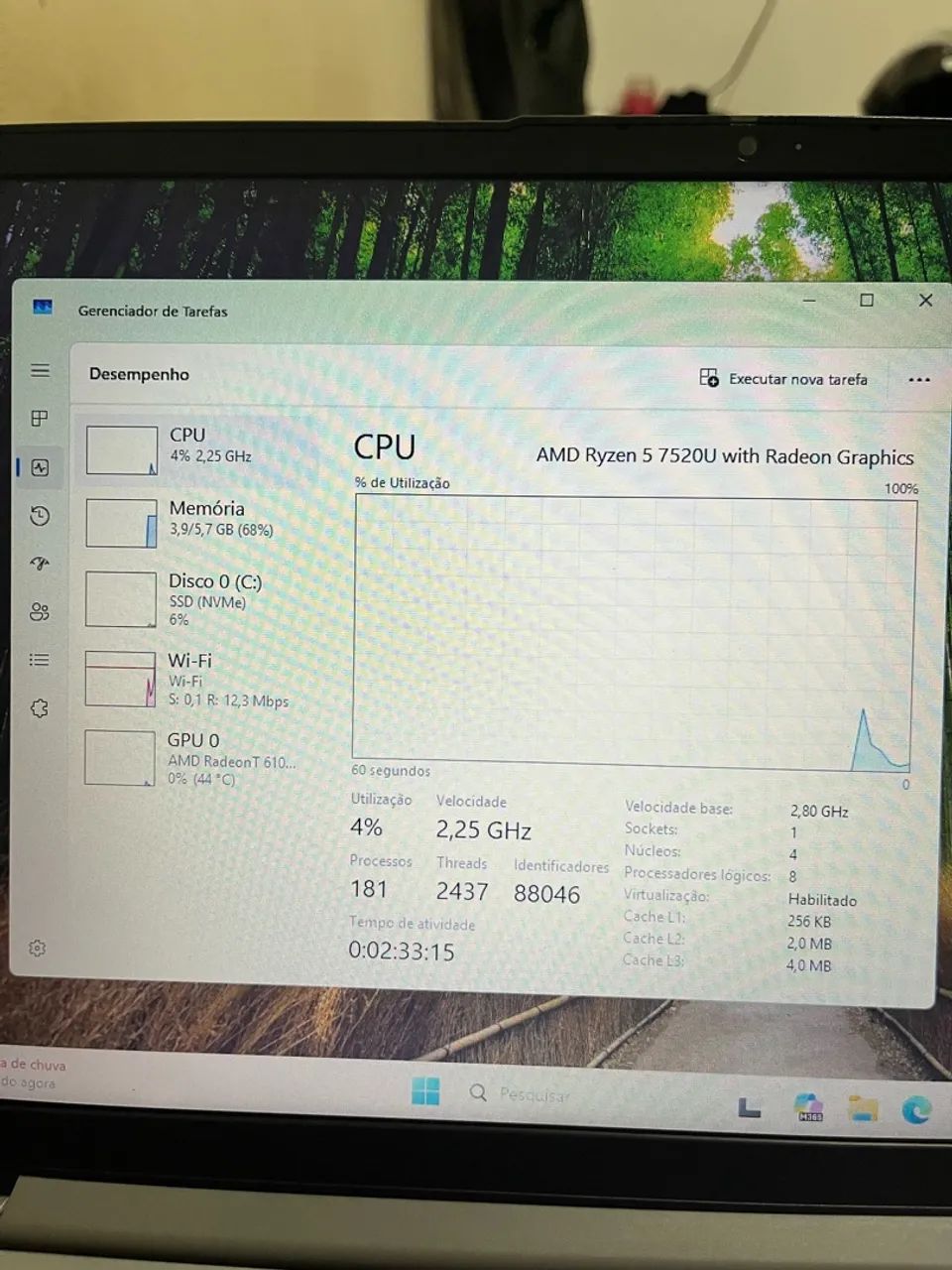 NOTEBOOK LENOVO RYZEN 5 DDR5+ENTREGA GRÁTIS  - Foto 3