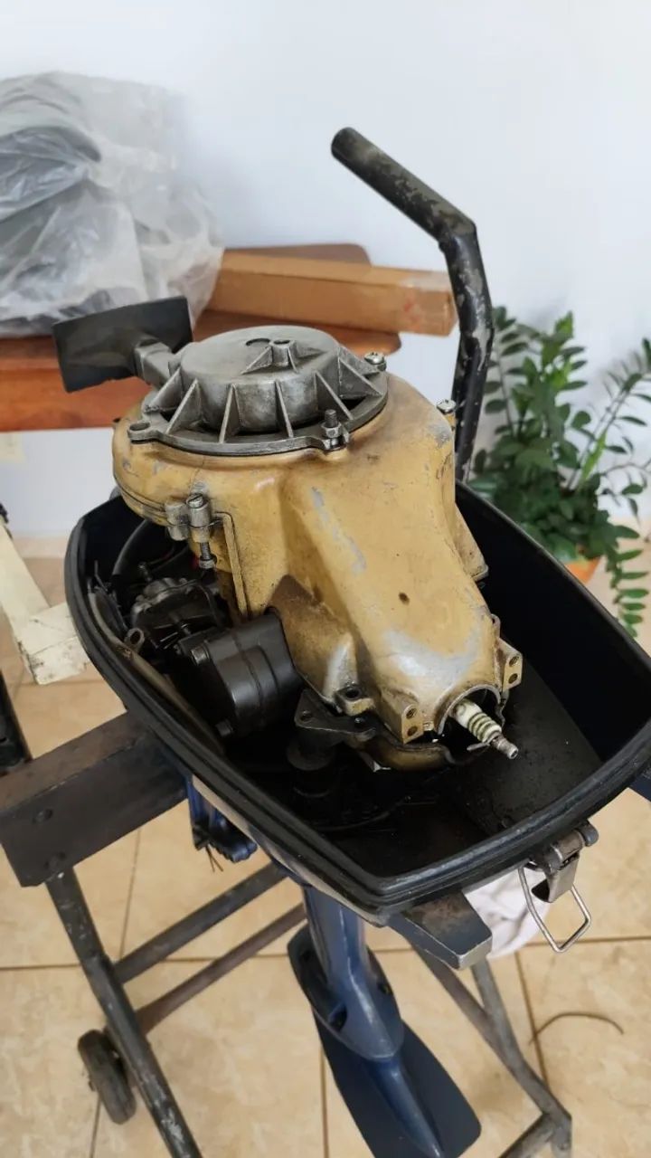 Motor de Popa Monark-Crescent 5HP - Foto 3