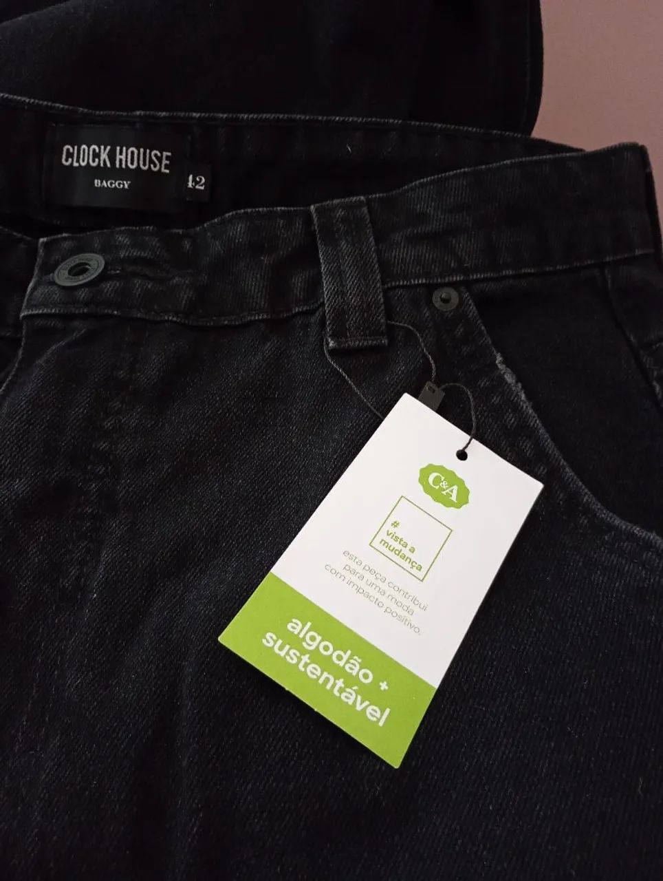 Calça Baggy masculina 42 C&A