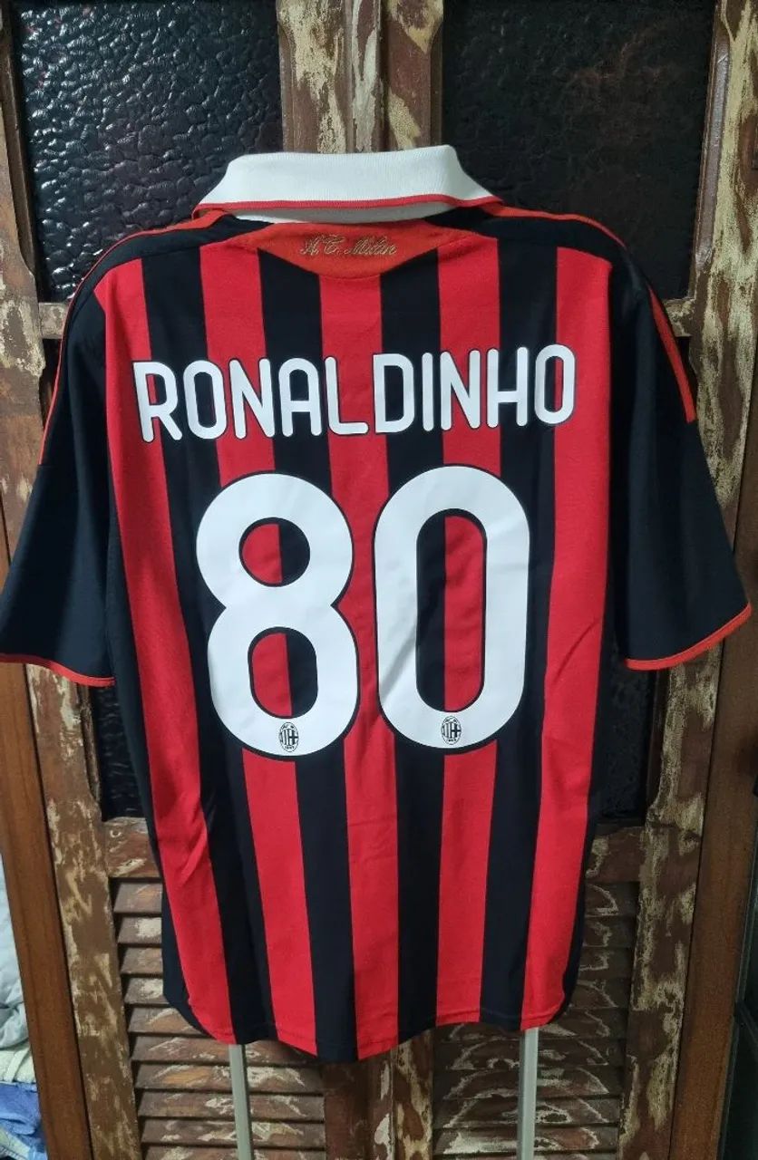 Camisa Milan 2009 Oficial Ronaldinho  - Foto 2