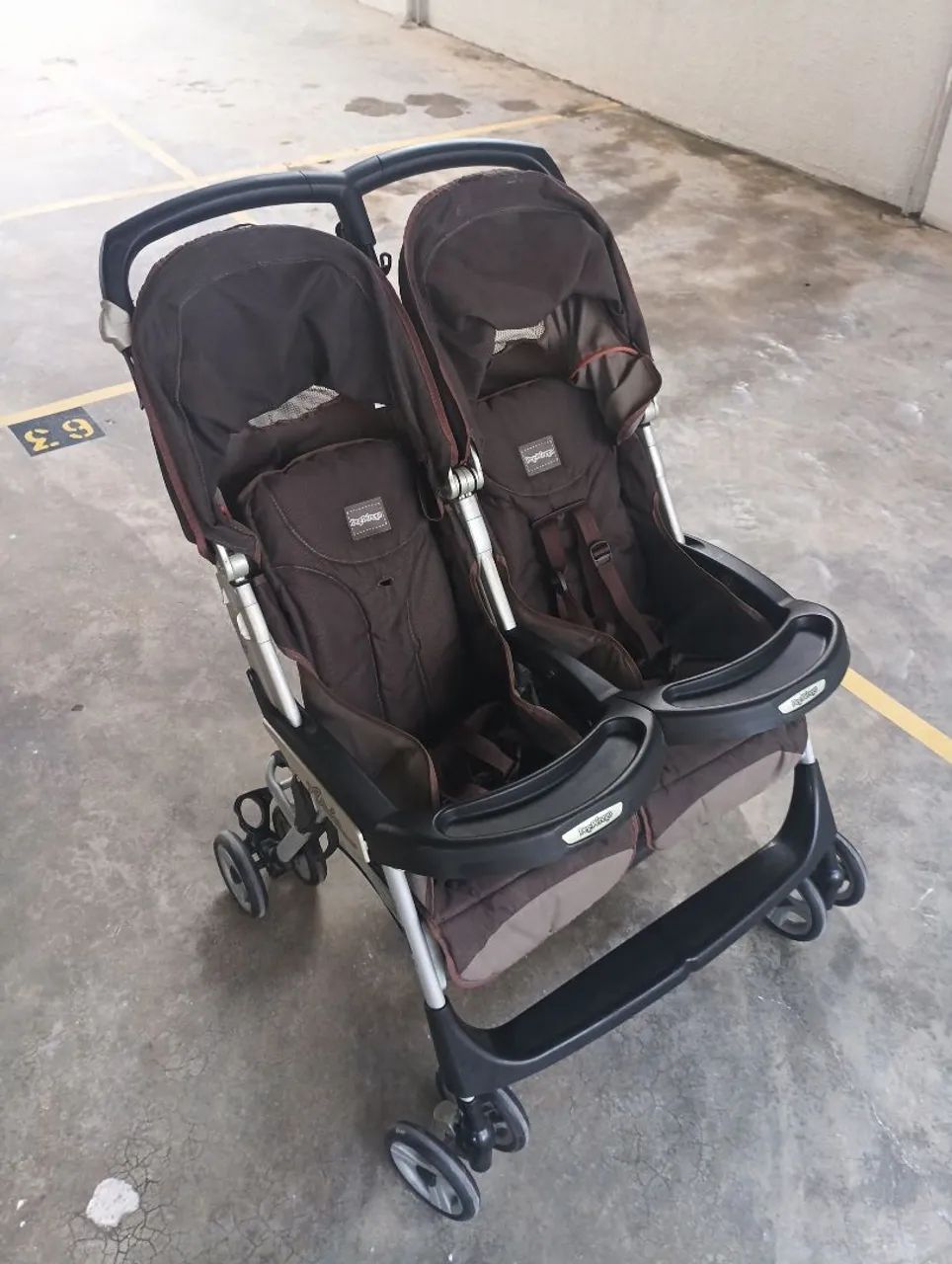Carrinho Peg-Pérego - Duplo Aria para Gêmeos 