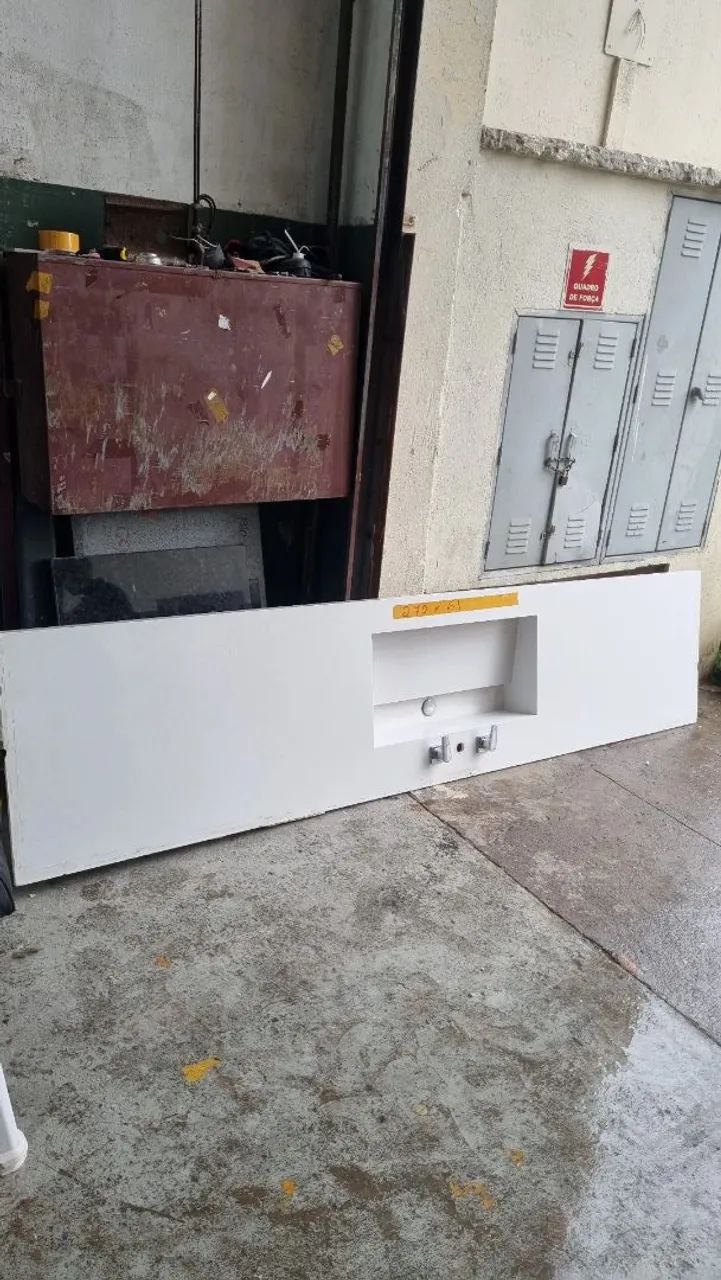 Pia Quartzo branco 2,70x61 - Foto 2