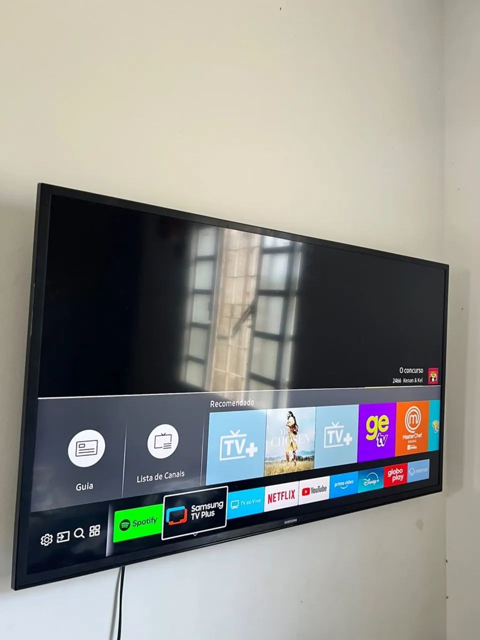 SMART TV 43 POLEGADAS - SAMSUNG (SEM MARCAS DE USO, ESTADO EXCELENTE) - Foto 3
