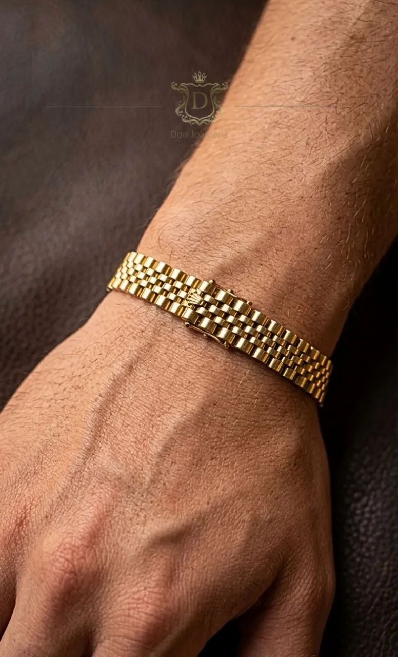Pulseira Rolex em Ouro 18k 750 - Foto 2