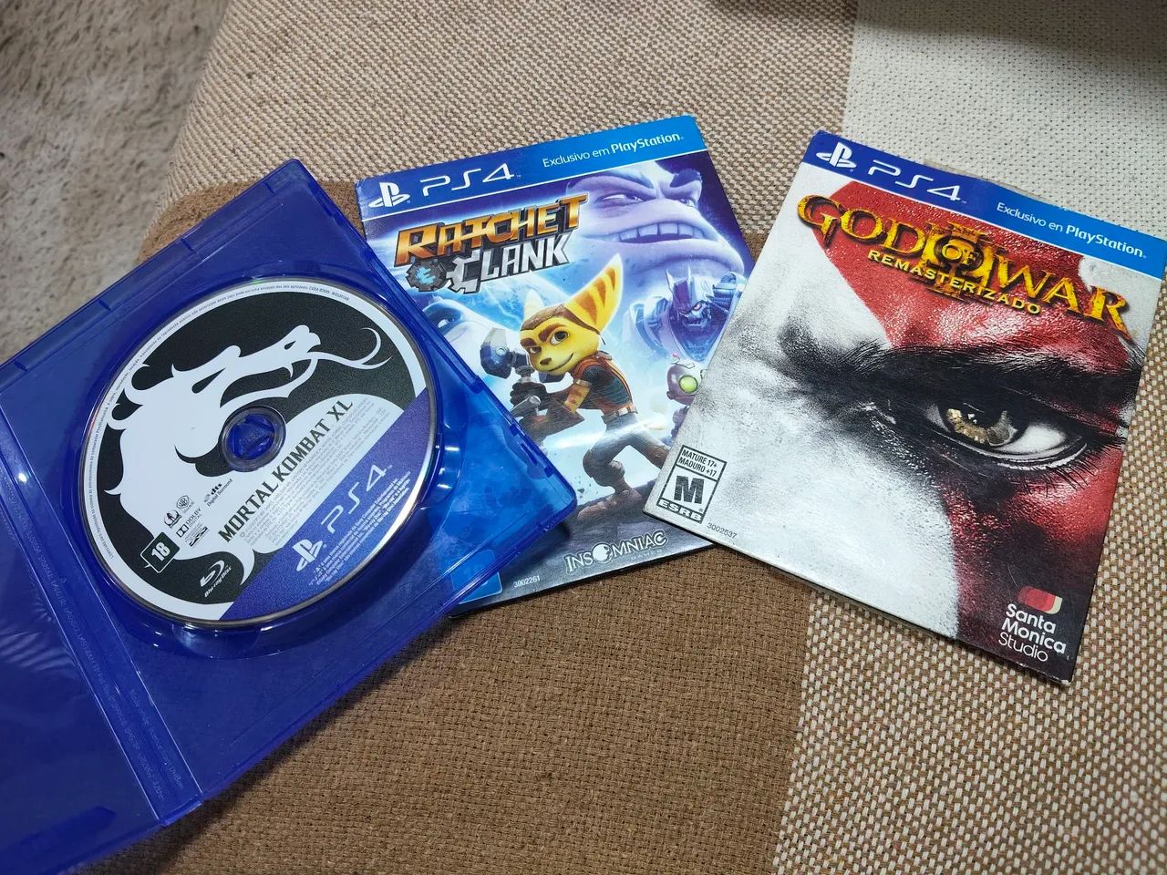 Kit 3 jogos PS4