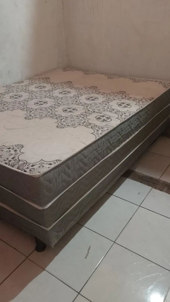 Cama box casal