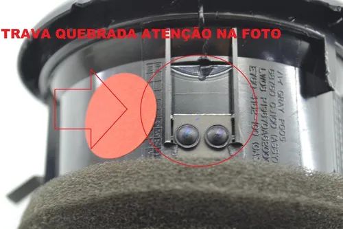 Difusor Saida Ar Lateral Nissan Livina 2013 2014 Original - Foto 4