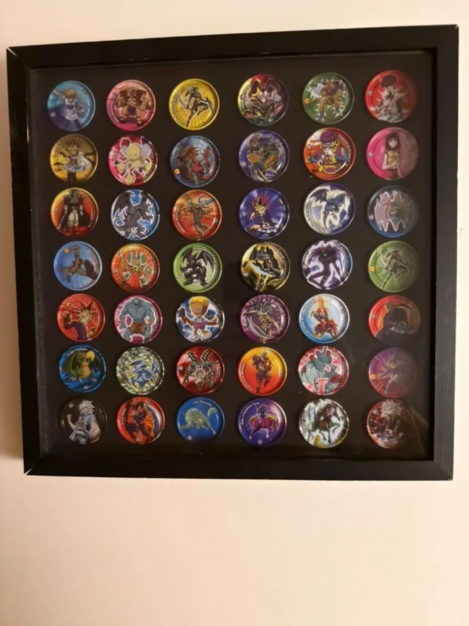 Tazos YuGiOh (Emoldurados)
