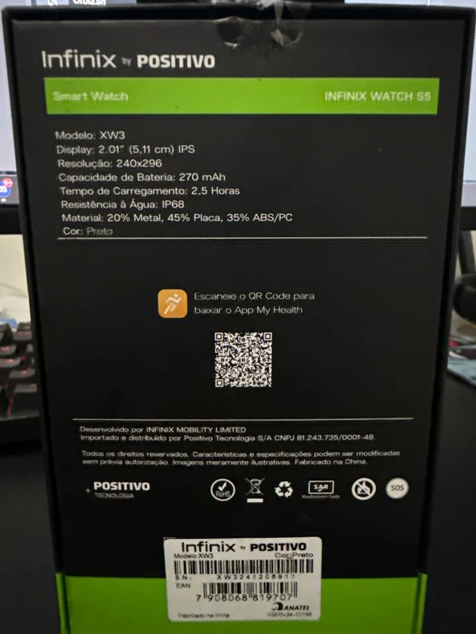 RELÓGIO INFINIX POSITIVO - Foto 2