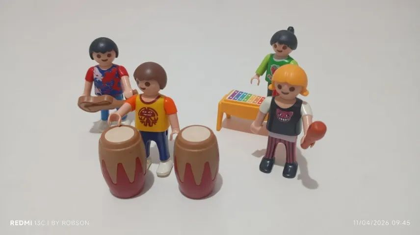 Playmobil crianças músicos 