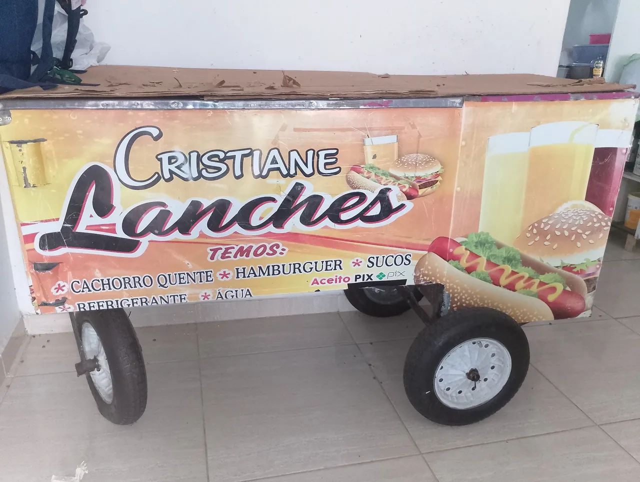 Carrinho de lanche