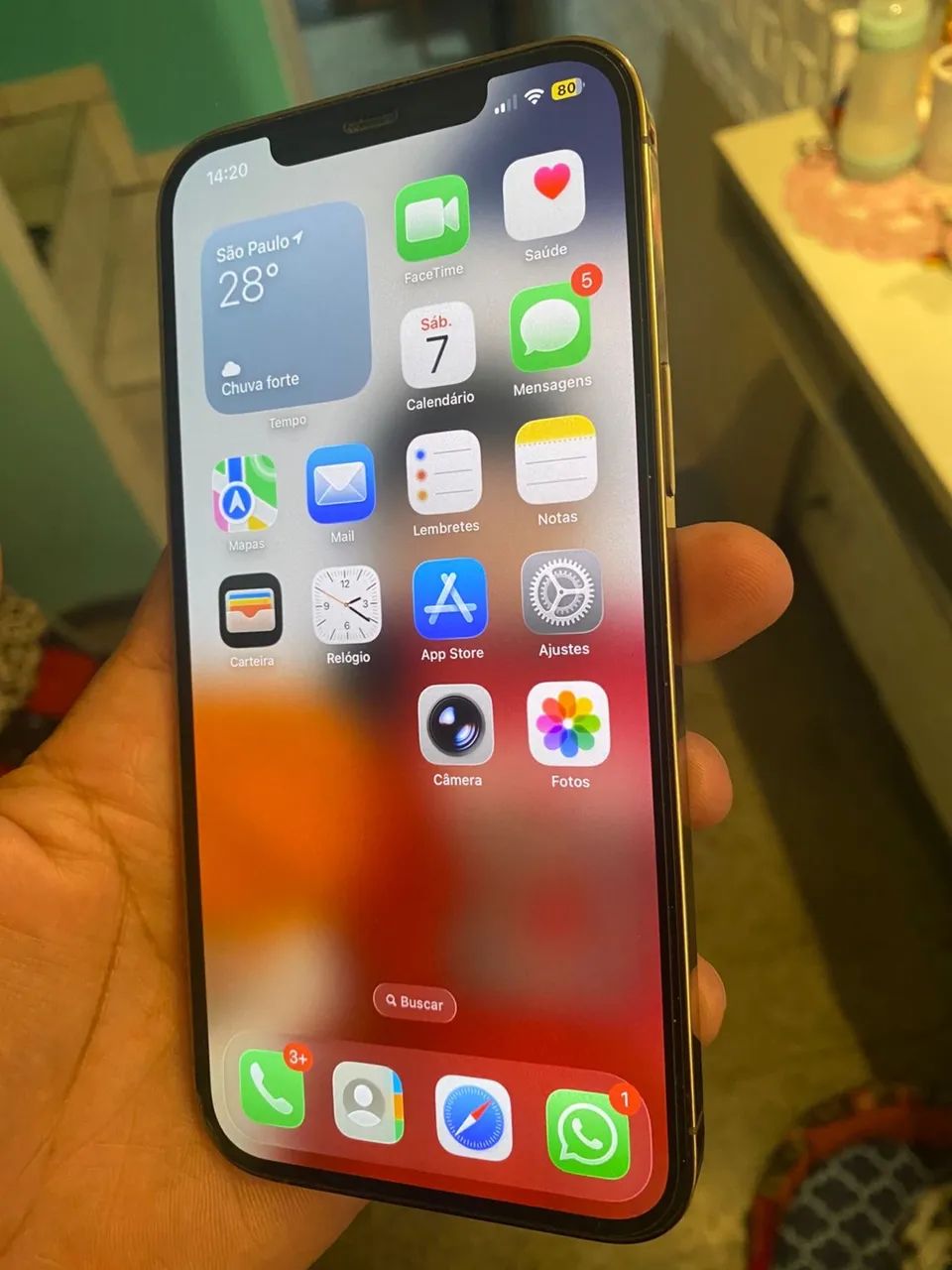 iPhone 12 Pro Max dourado  - Foto 2