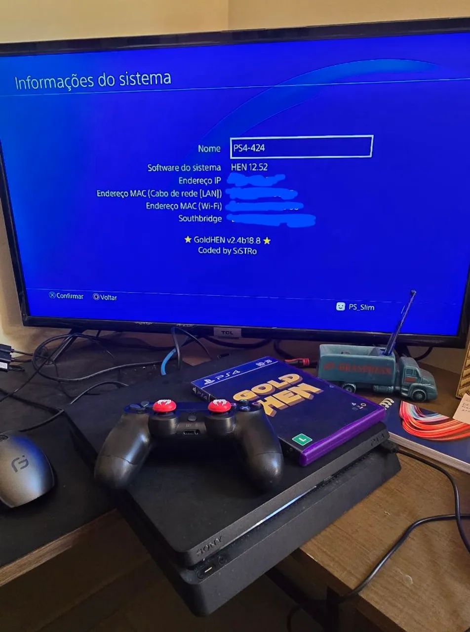 Ps4 slim 500GB desbloqueado