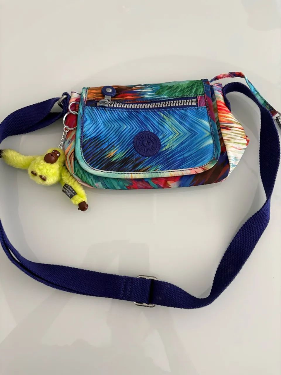 Bolsa Kipling original colorida  - Foto 2