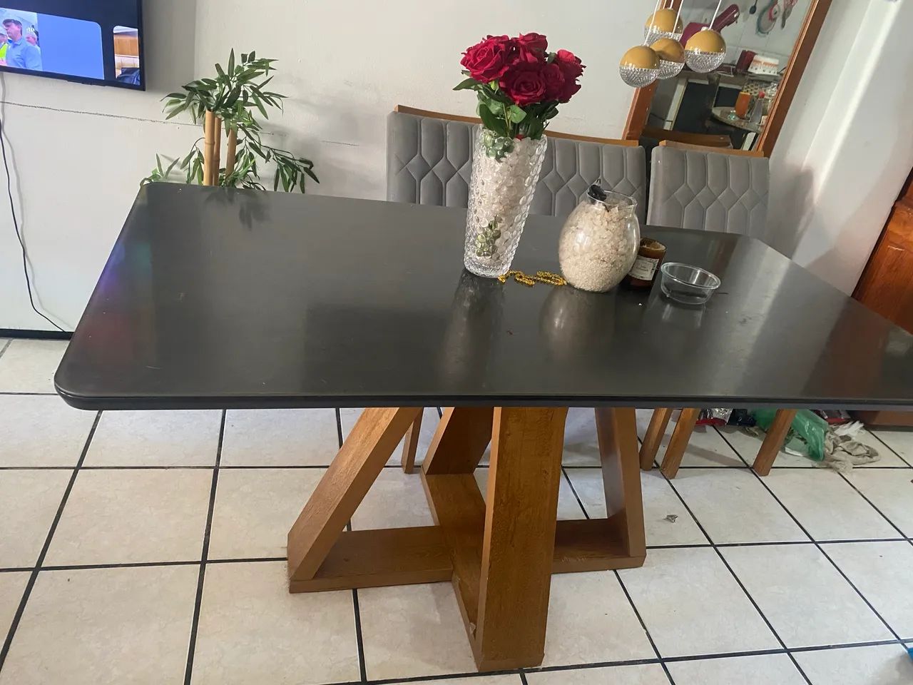 Mesa 6 cadeira  - Foto 4
