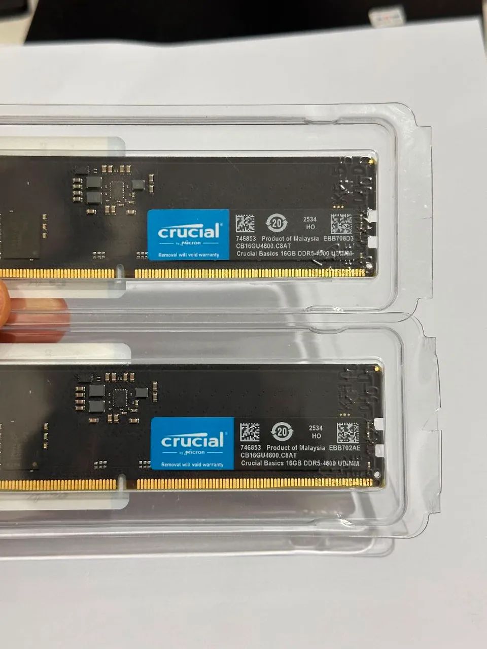 32GB DDR5 4800 MHz