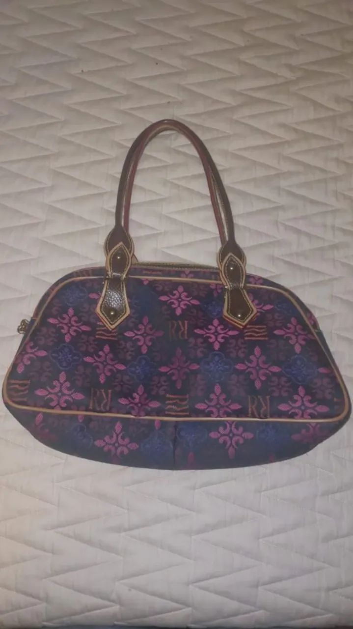 Bolsa Rafithy vintage y2k roxa