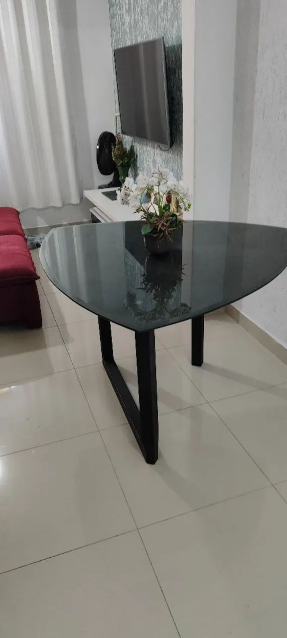 Mesa de jantar de vidro  - Foto 2