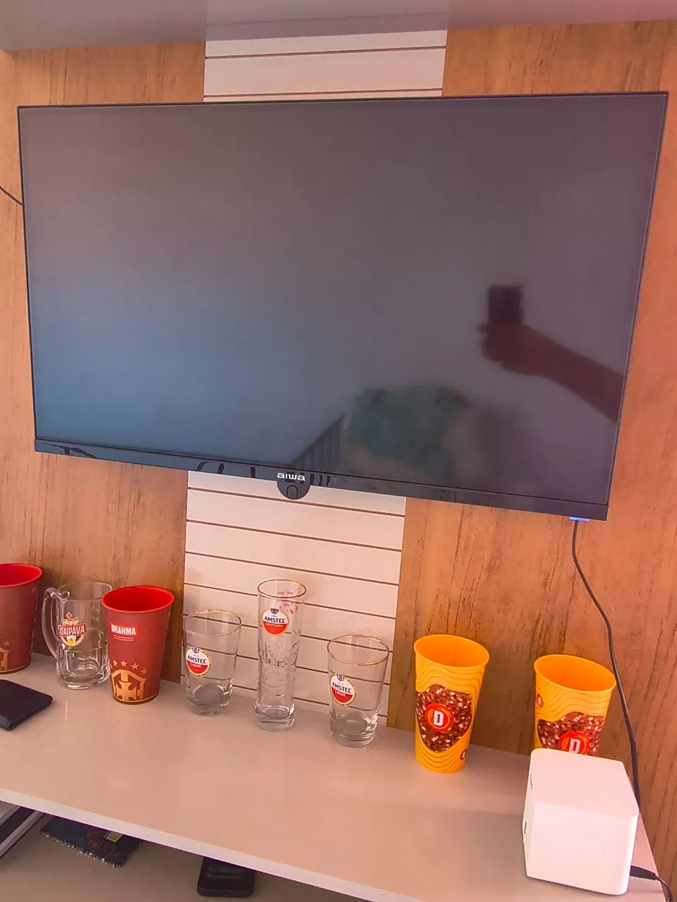 Smart tv Aiwa 32 Polegadas nova, apenas 9 dias de comprada. 1 ano de garantia - Foto 2