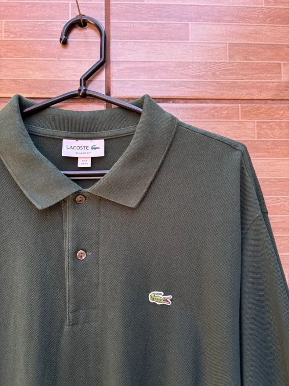 Polo Lacoste Verde T8 L12.12 - Foto 2
