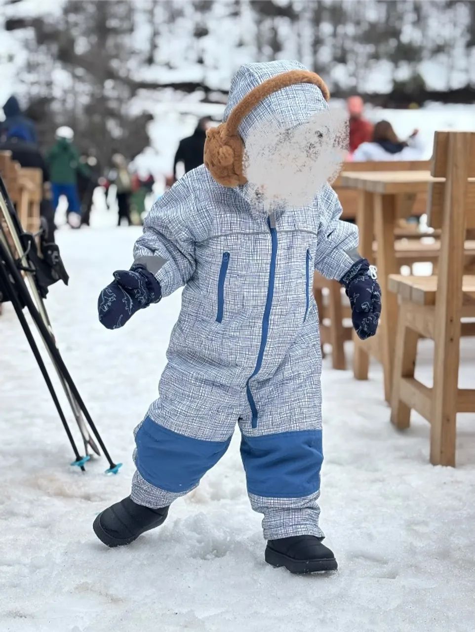 Bota para neve infantil  - Foto 3