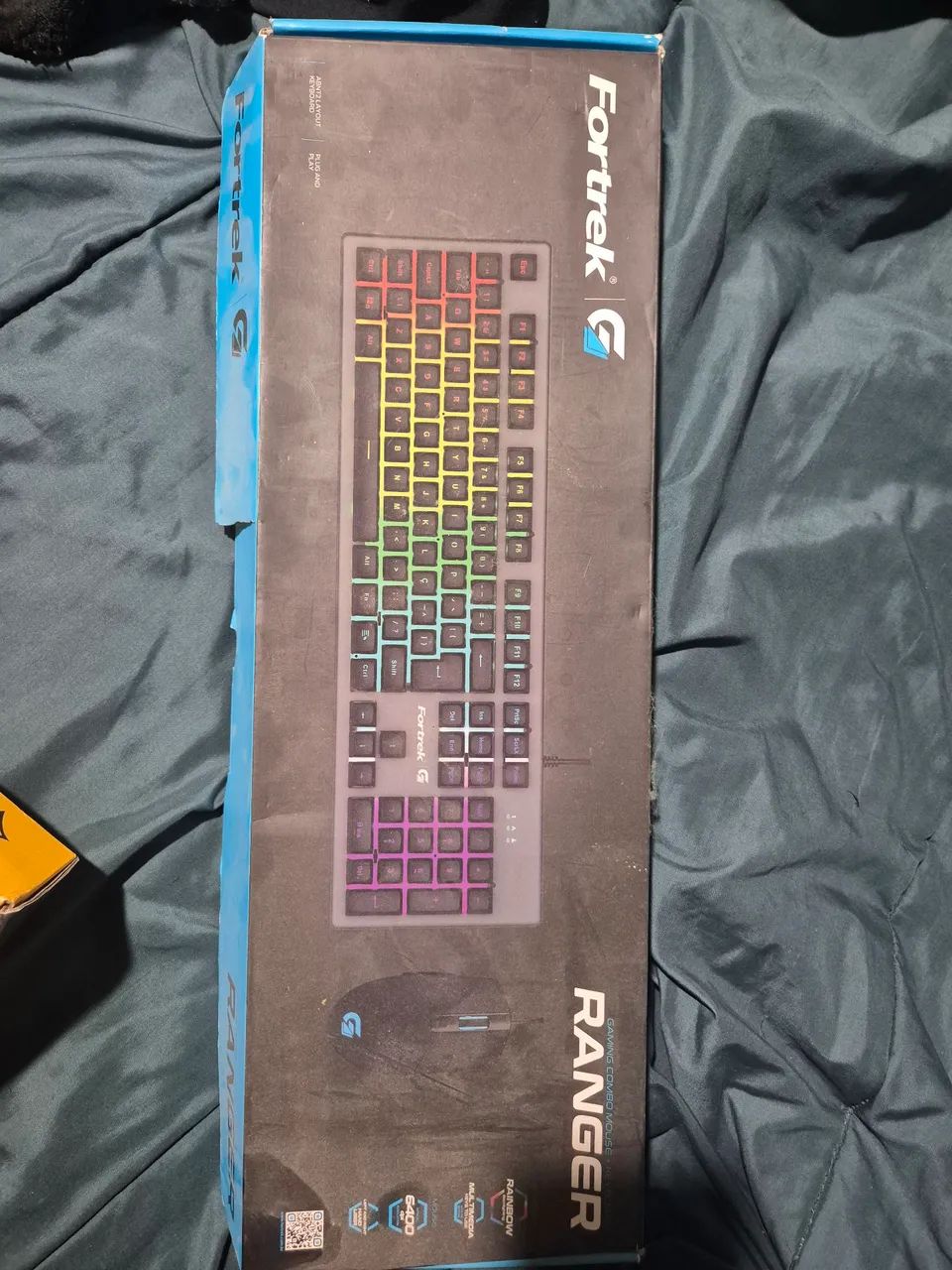 Kit Teclado Gamer e Mouse - Fortrek