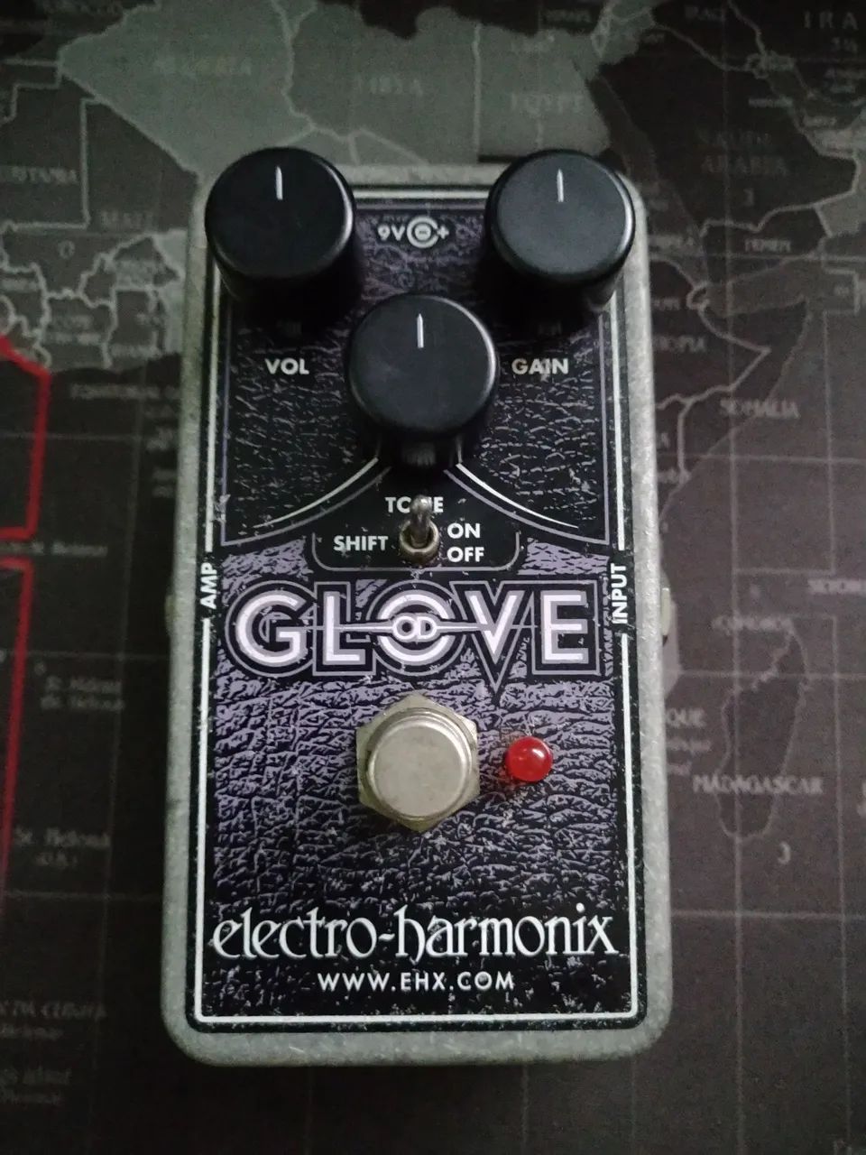 Pedal EHX Glove Overdrive Distortion - Instrumentos musicais