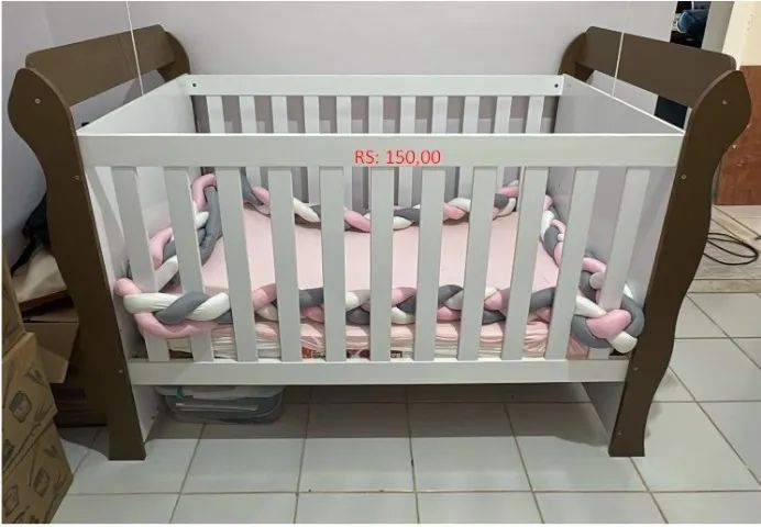 Berço e Cômoda para bebê - Foto 2