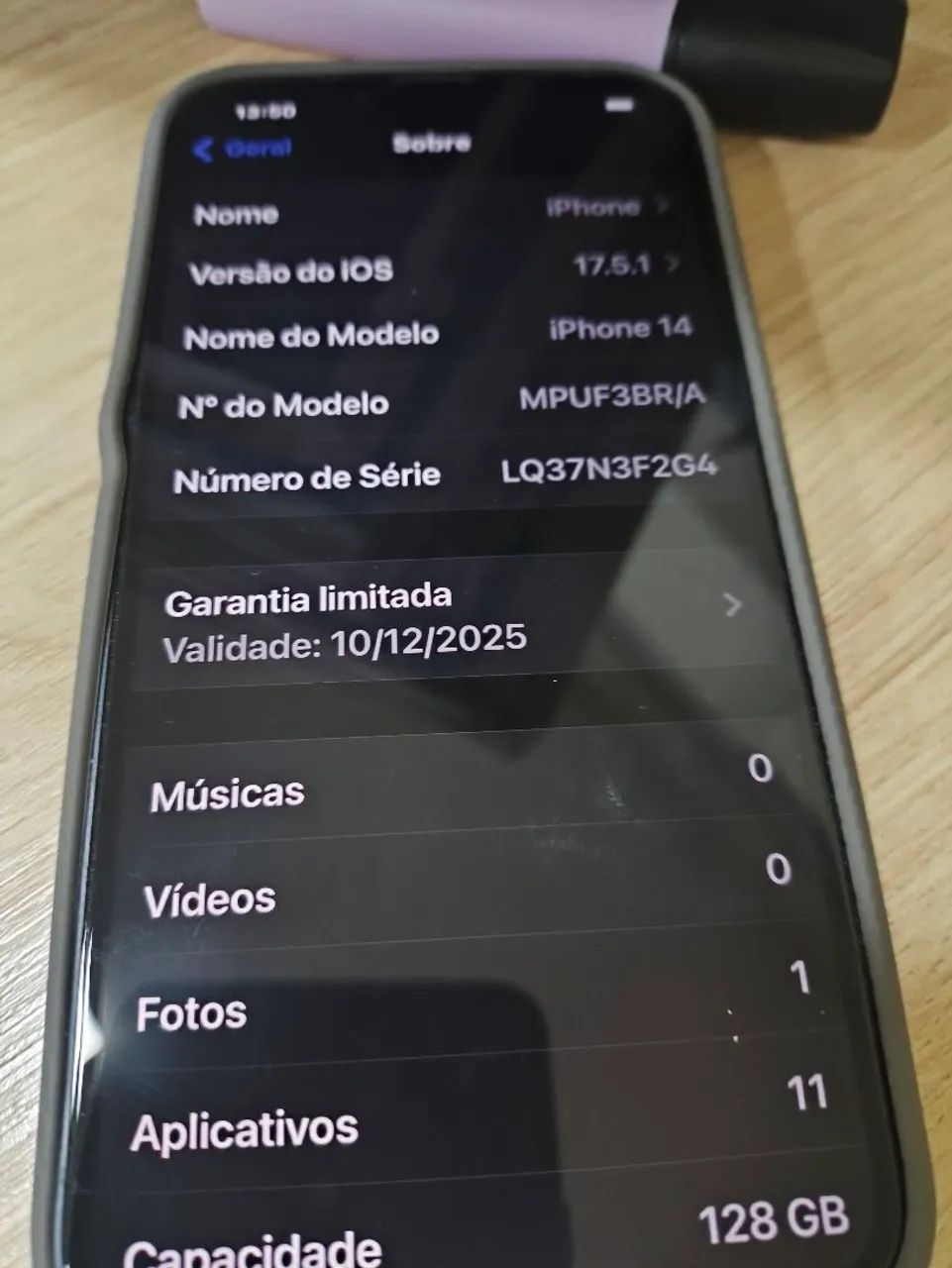 IPHONE 14, 128G, NOVO  - Foto 4