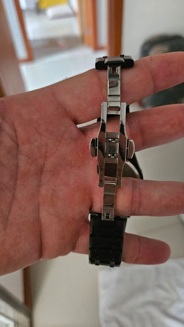 Relogio pulseira aço  - Foto 4